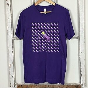 Eggplant T-shirt Medium Unisex